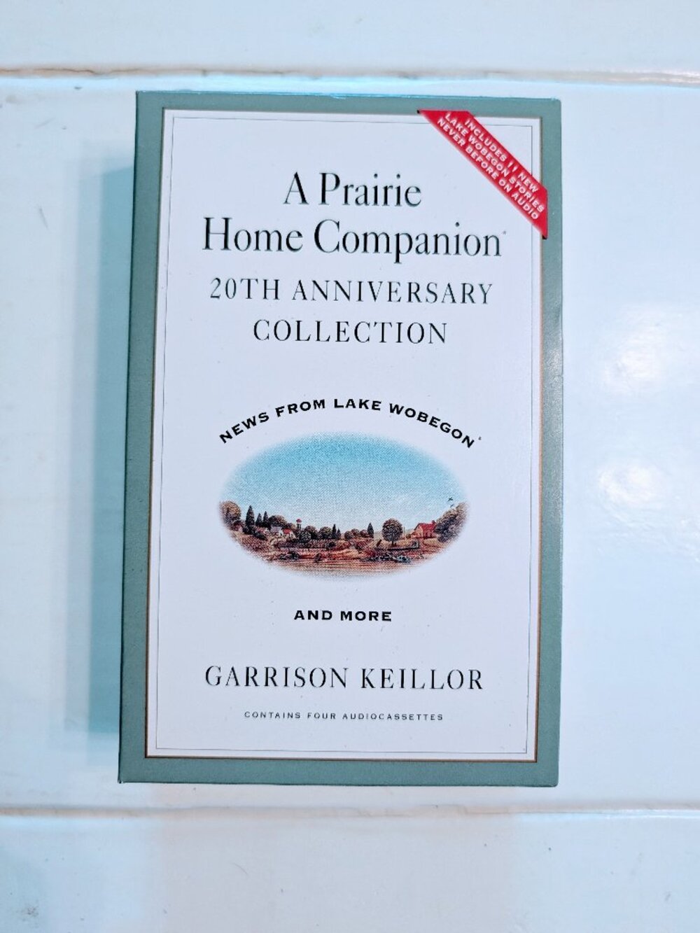 A Prairie Home Companion Garrison Keillor 20th Anniversary 4 Audiocassettes